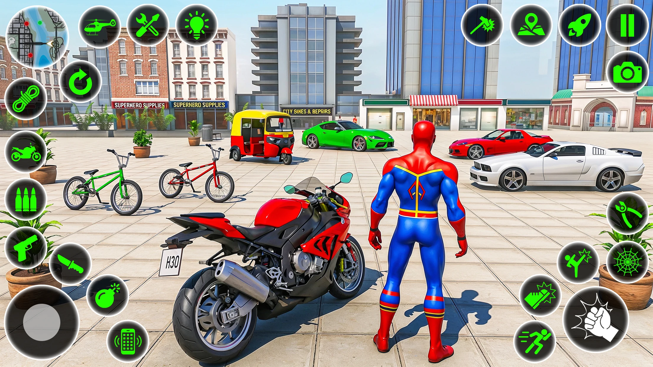 Spider Hero: Open World Games screenshot