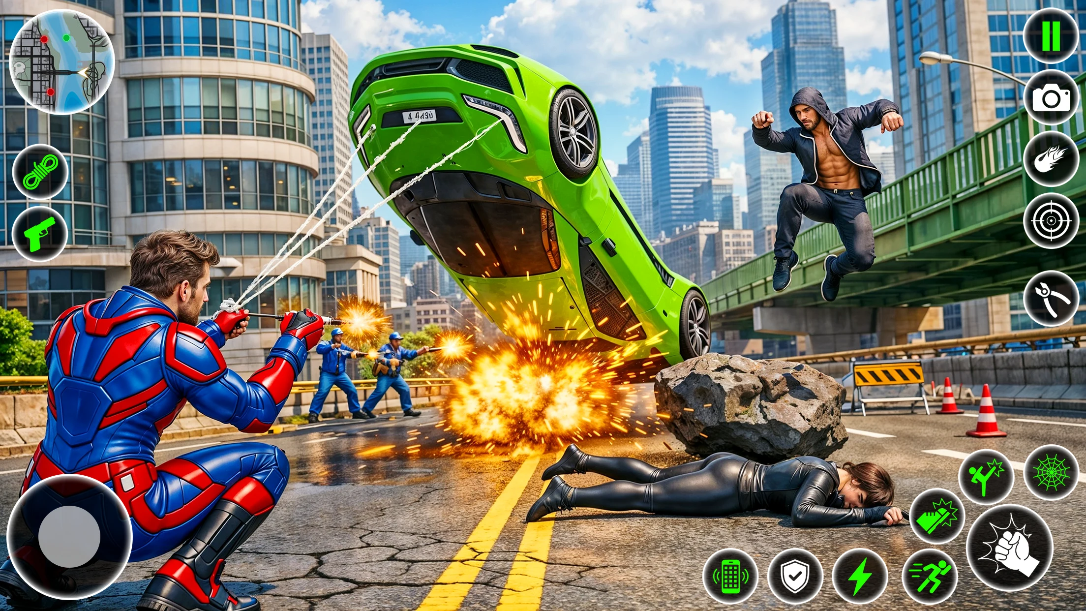Spider Hero: Open World Games screenshot