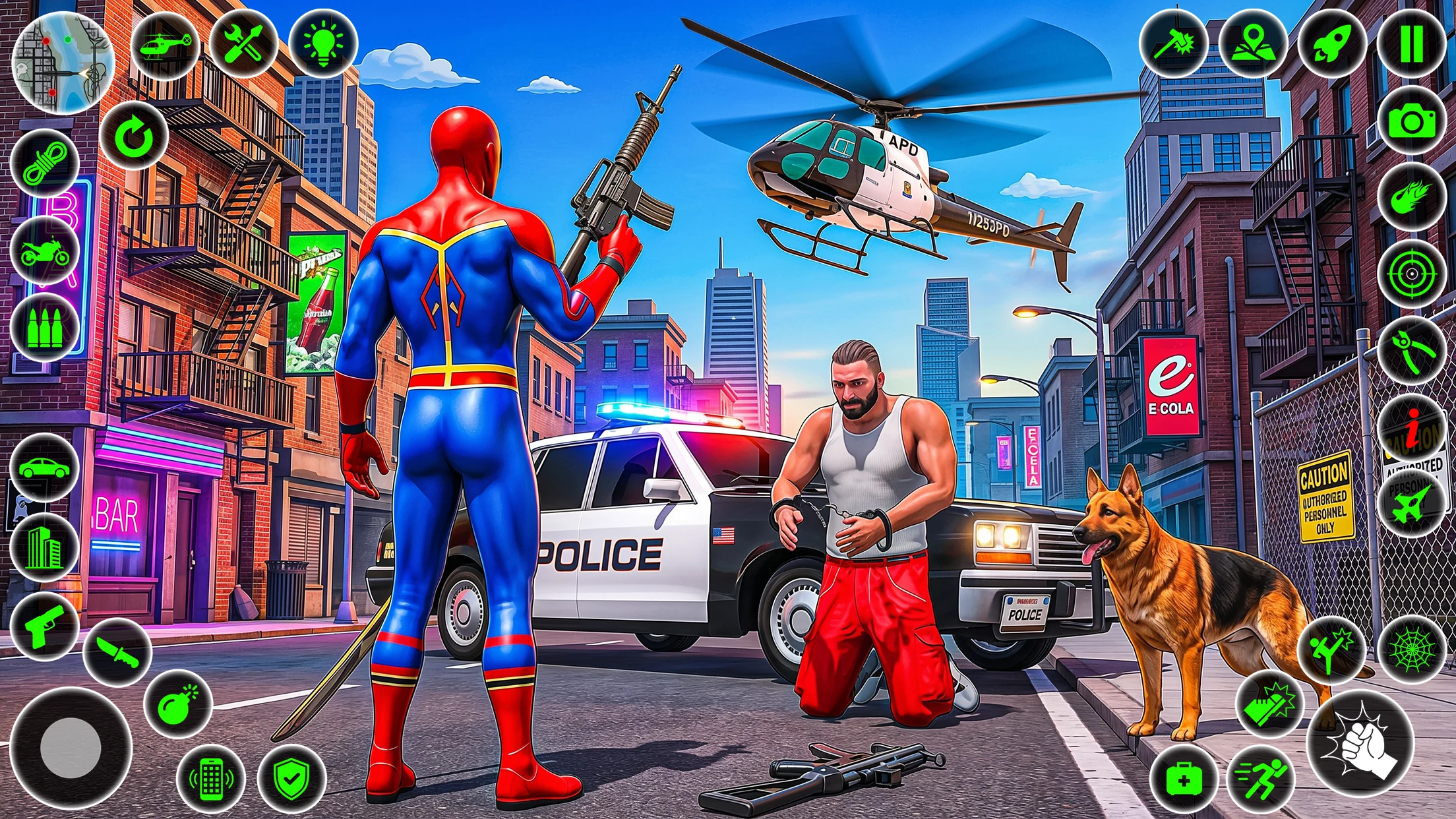 Spider Hero: Open World Games screenshot